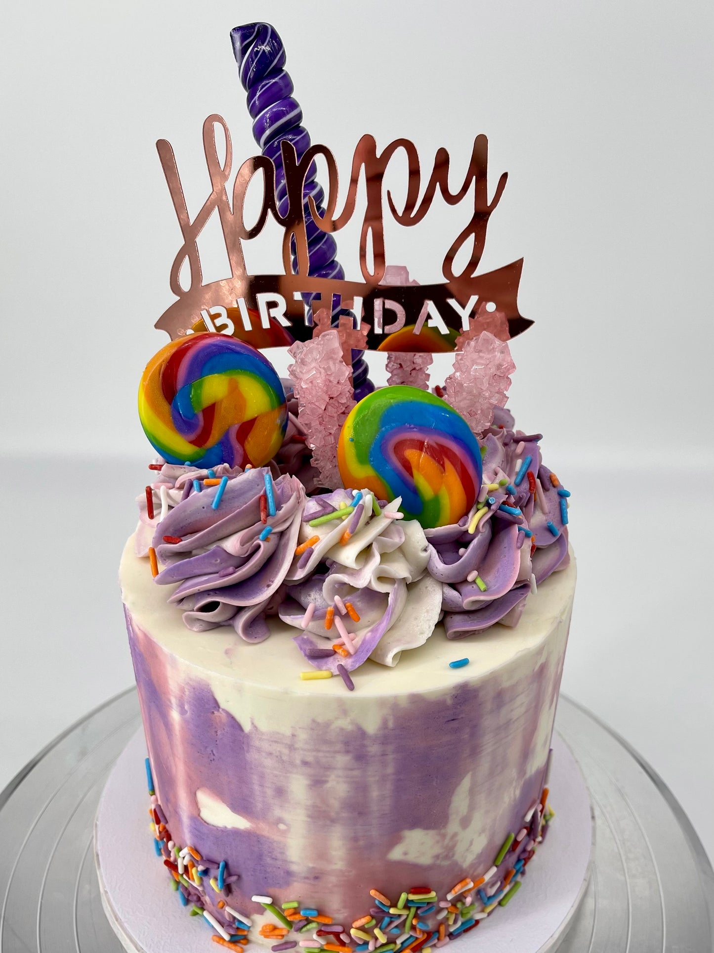 Candyland Birthday Cake